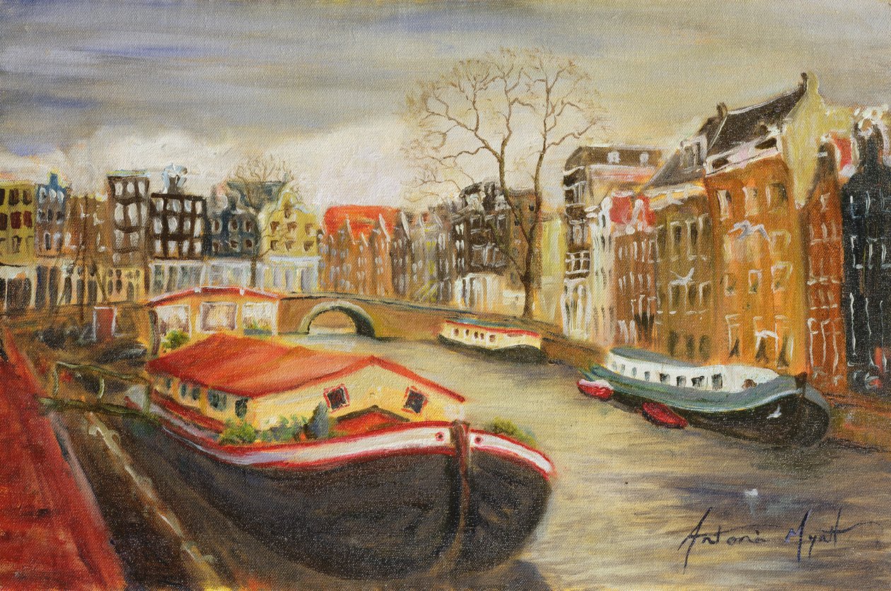 Łódź Red House, Amsterdam, 1999 autorstwa Antonia Myatt
