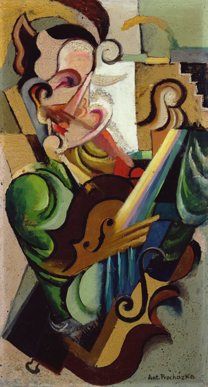 Skrzypek autorstwa Antonin Prochazka