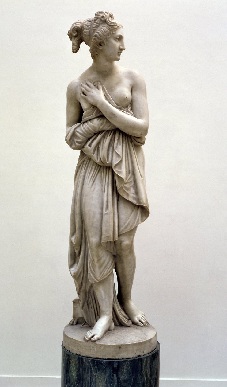 Wenus Italica, c.1822 (marmur) autorstwa Antonio Canova
