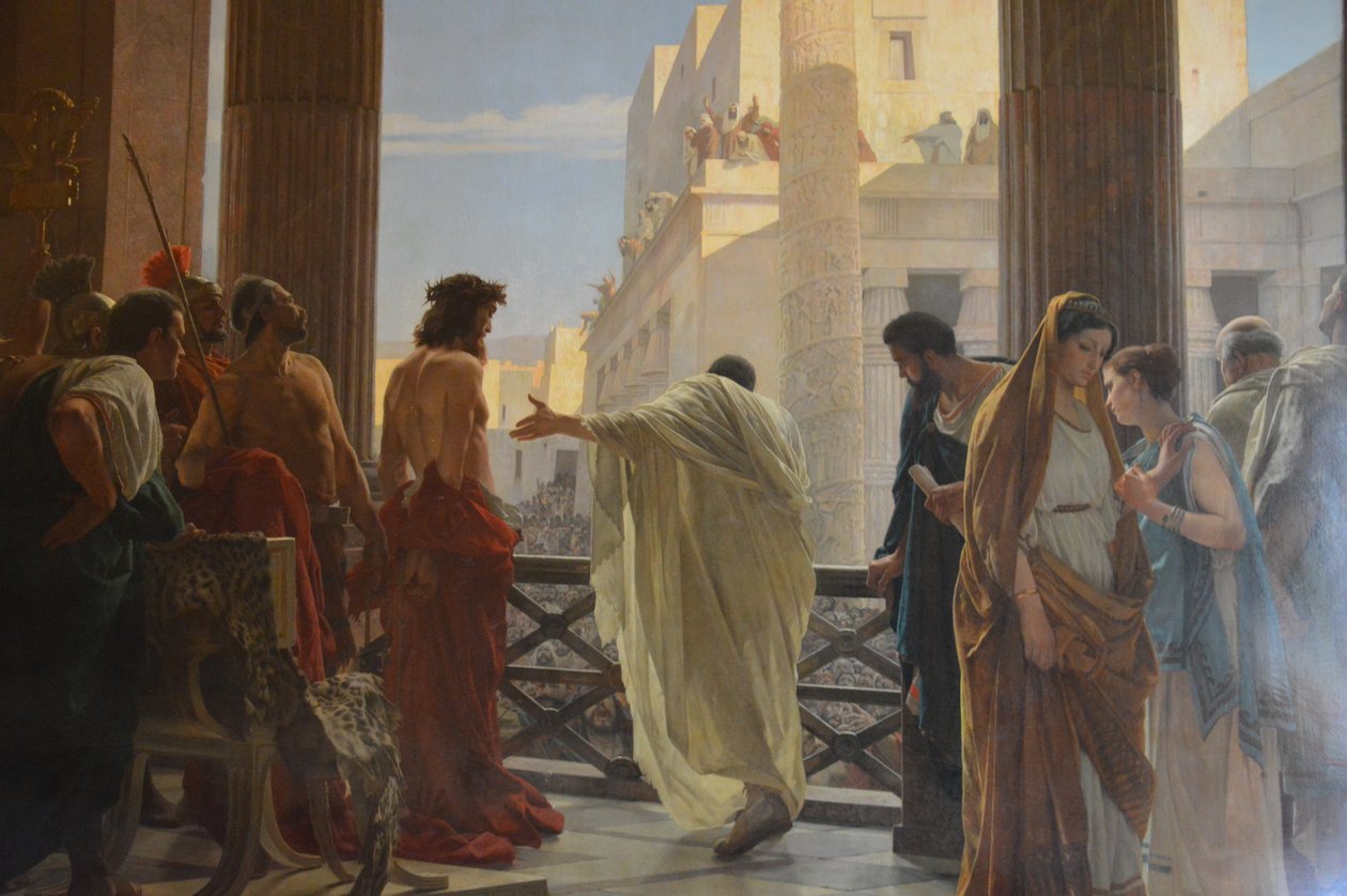 Spójrz na mężczyznę autorstwa Antonio Ciseri