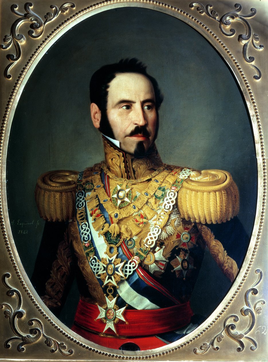 Generał Baldomero Espartero (1792-1879), 1842 autorstwa Antonio María Esquivel
