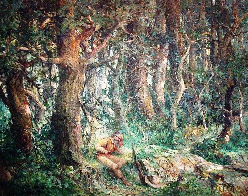 Nieznany obraz autorstwa Antonio Parreiras