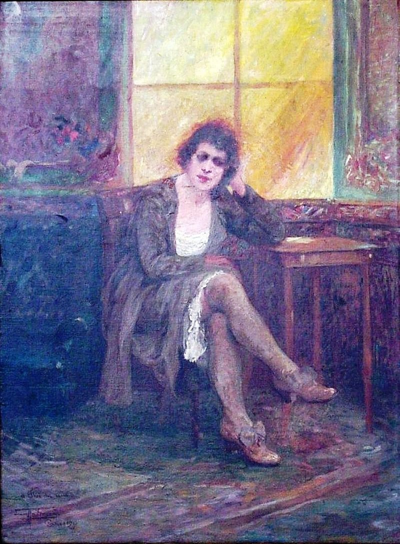 Nieznany obraz autorstwa Antonio Parreiras