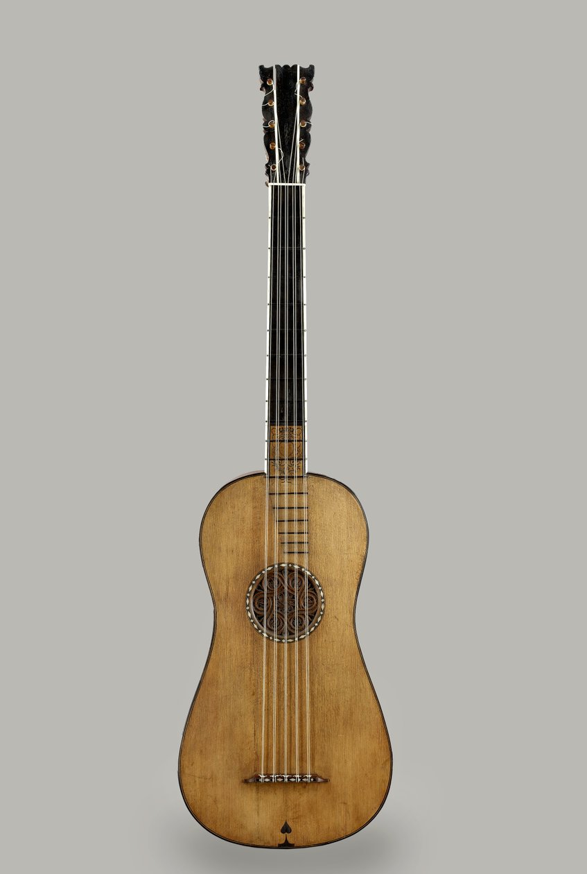 Gitara, 1688 (sosna, klon) autorstwa Antonio Stradivari