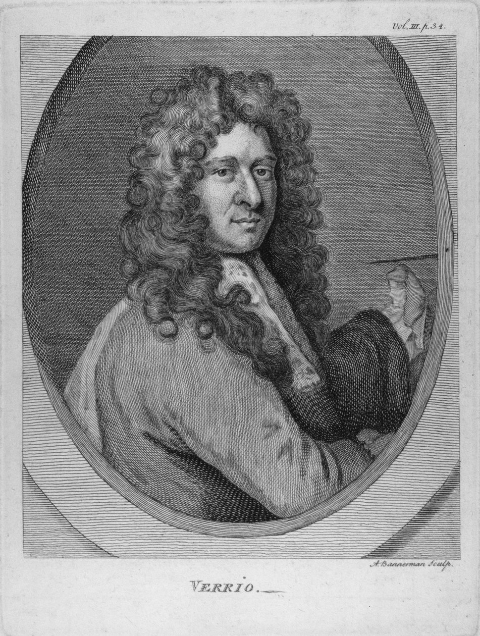 Verrio, grawerowane przez Aleksandra Bannermana (c.1730-p.1780) autorstwa Antonio Verrio