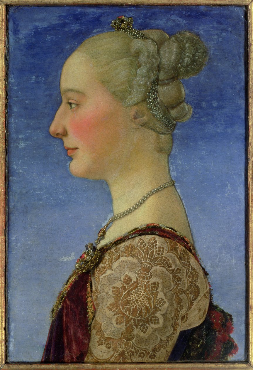 Portret damy autorstwa Antonio Pollaiuolo