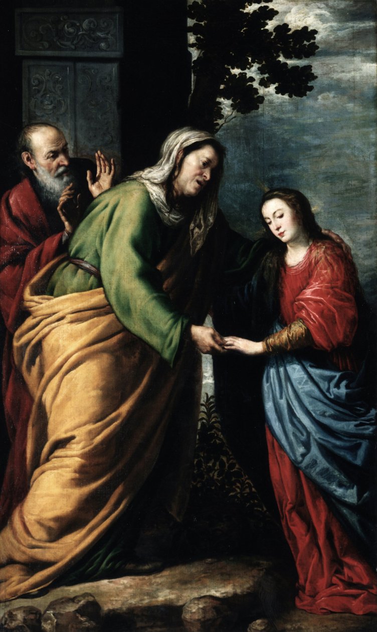 Nawiedzenie Matki Boskiej autorstwa Antonio de Pereda