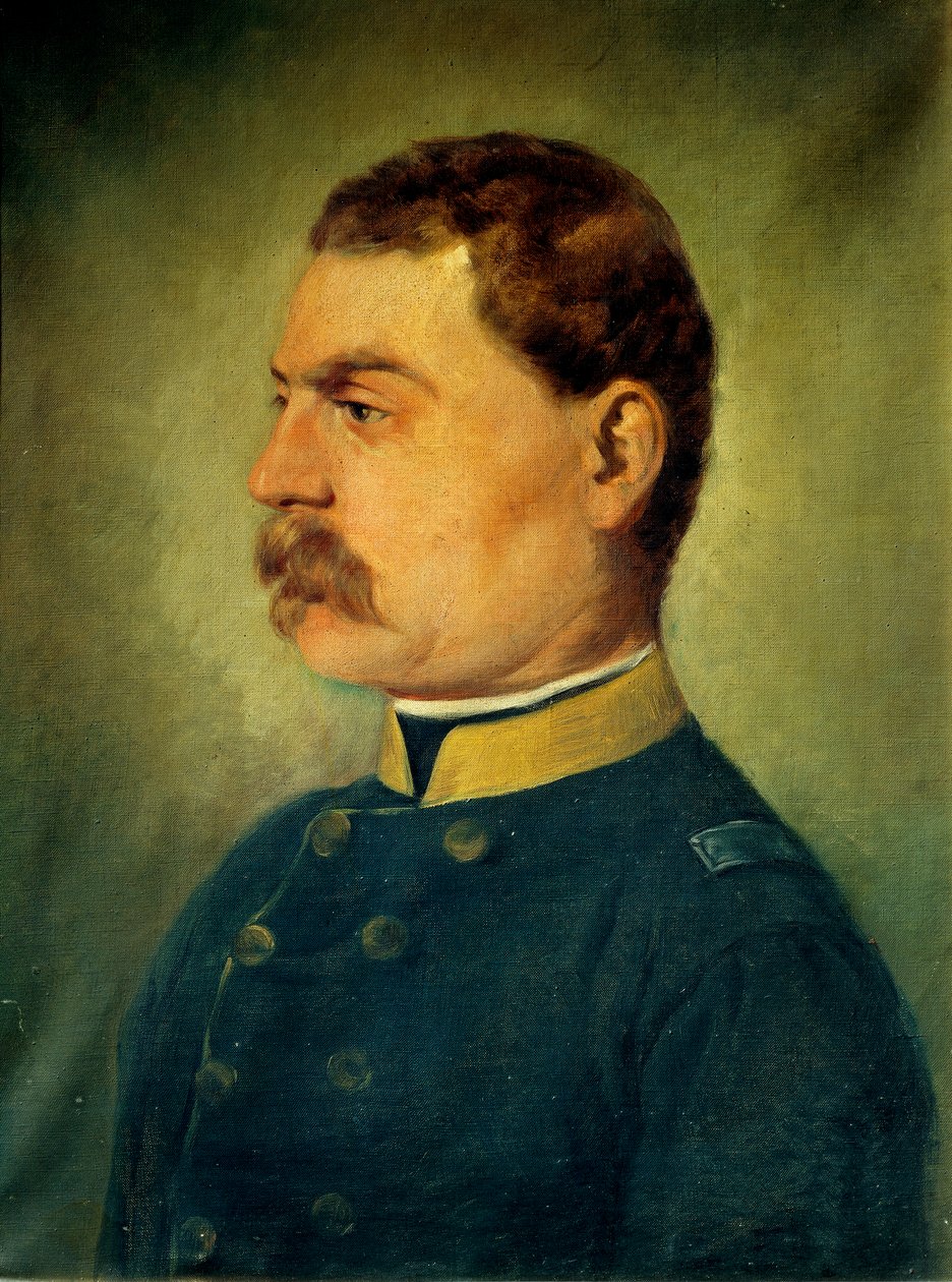 Oficer (olej na płótnie) autorstwa Antonio Bignoli