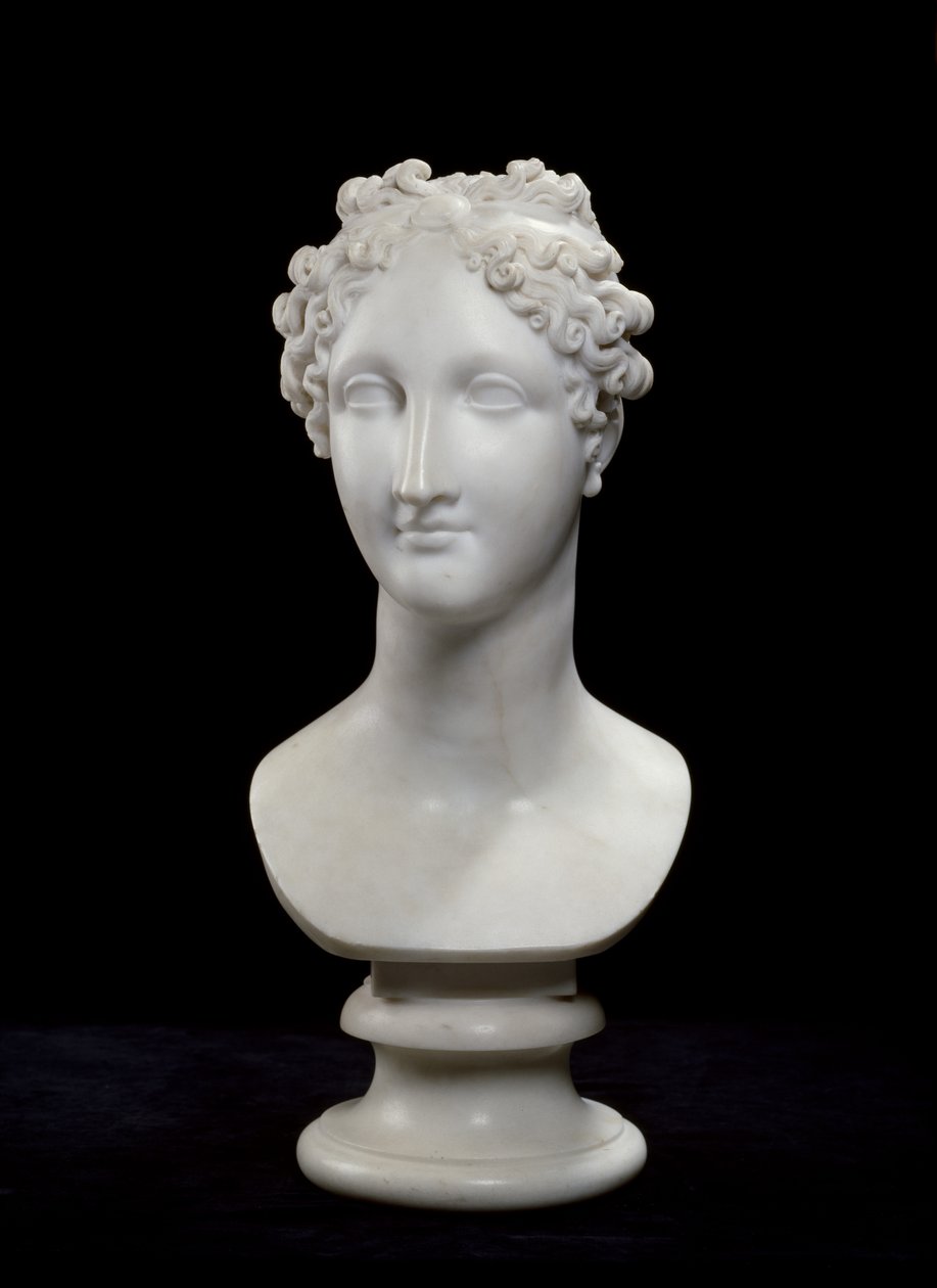 Idealna głowa, 1816 (marmur) autorstwa Antonio Canova