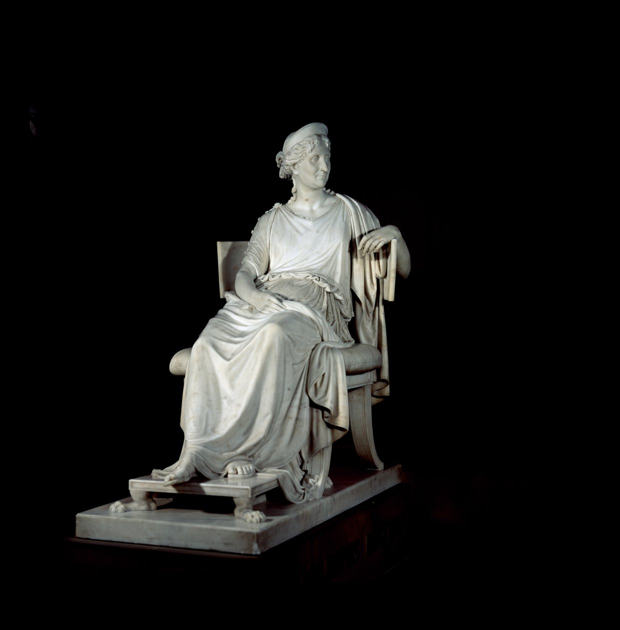 Letitia Ramolino Bonaparte, c.1804-07 (marmur) autorstwa Antonio Canova