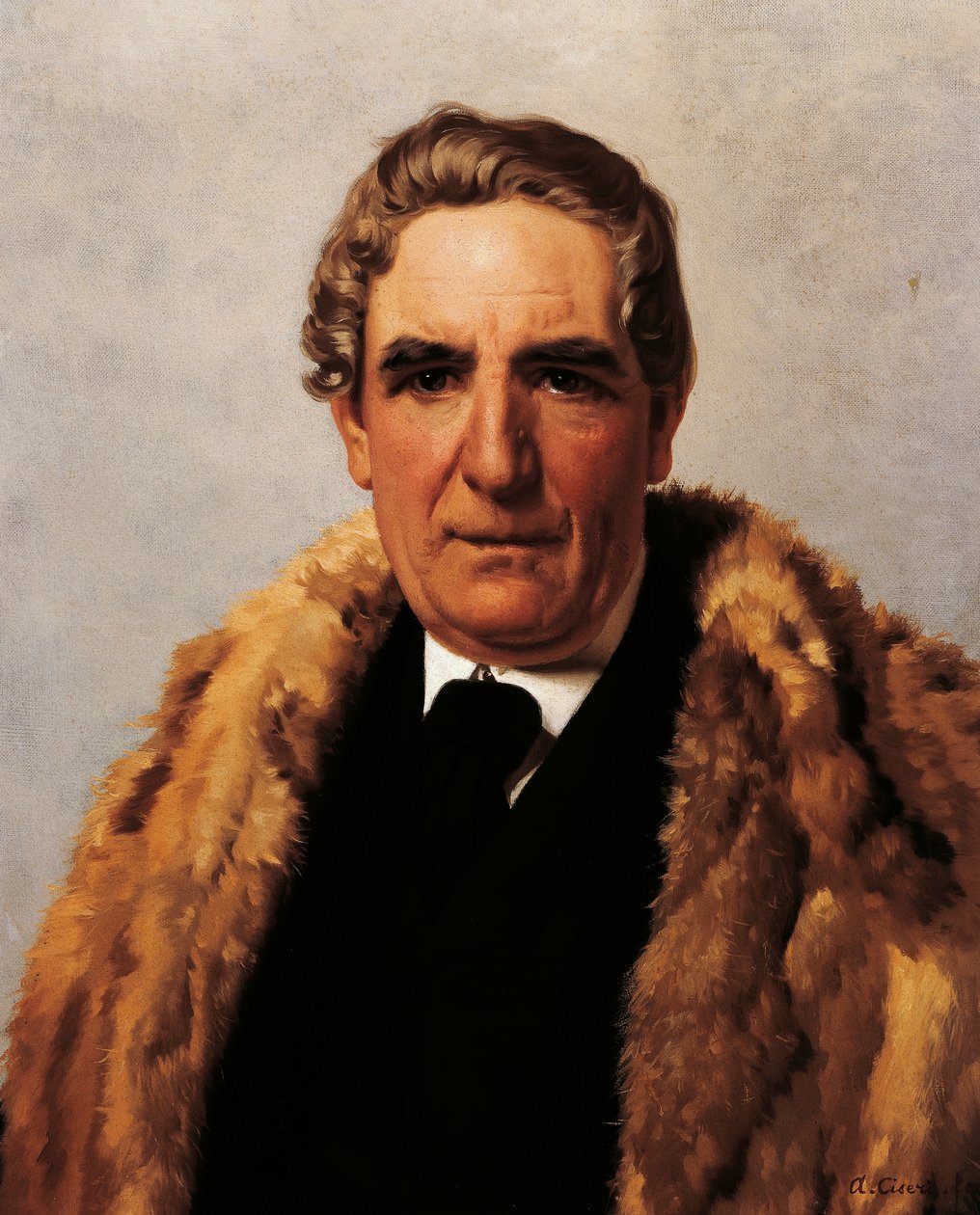 Portret Domenico Guerrazziego (Livorno autorstwa Antonio Ciseri