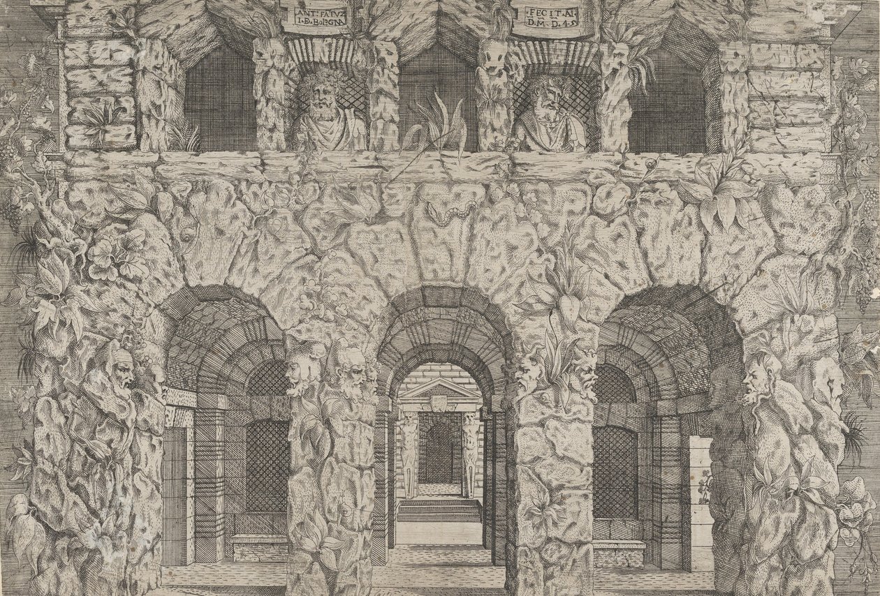 Grota, ca. 1545. autorstwa Antonio Fantuzzi