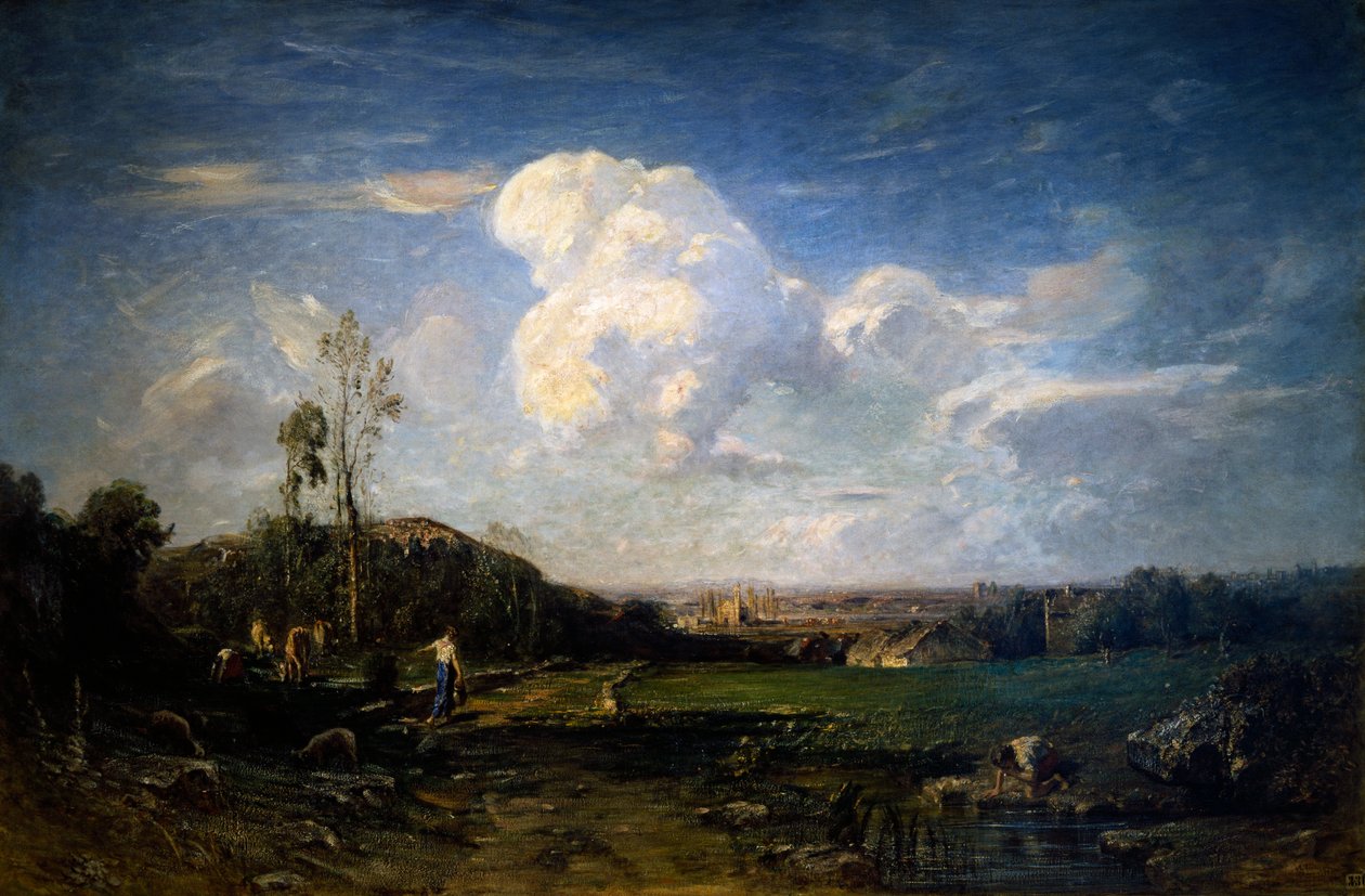 Chmury autorstwa Antonio Fontanesi