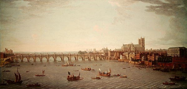 Westminster (olej na płótnie) autorstwa Antonio Joli