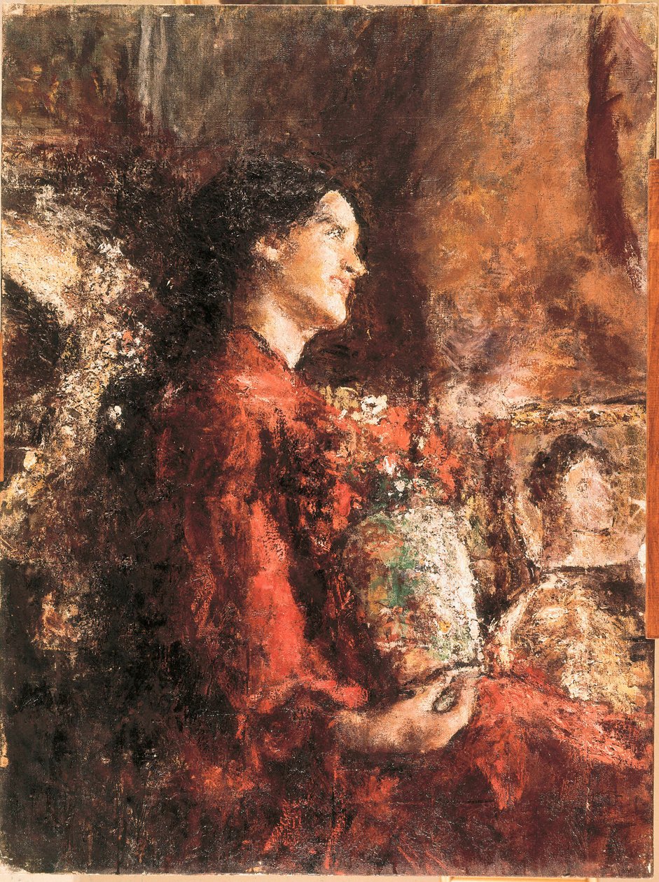 Lidia, koniec XIX-początek XX w. (obraz olejny) autorstwa Antonio Mancini