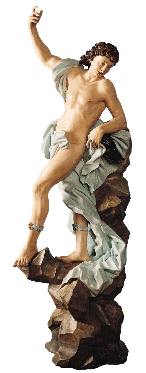 Meleager (drewno polichromowane) autorstwa Antonio Maria Maragliano