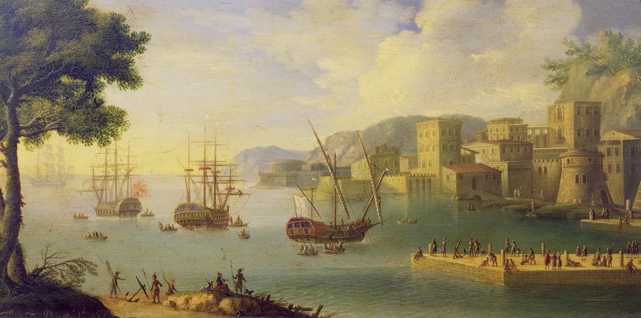 Port Leghorn autorstwa Antonio Maria Viani