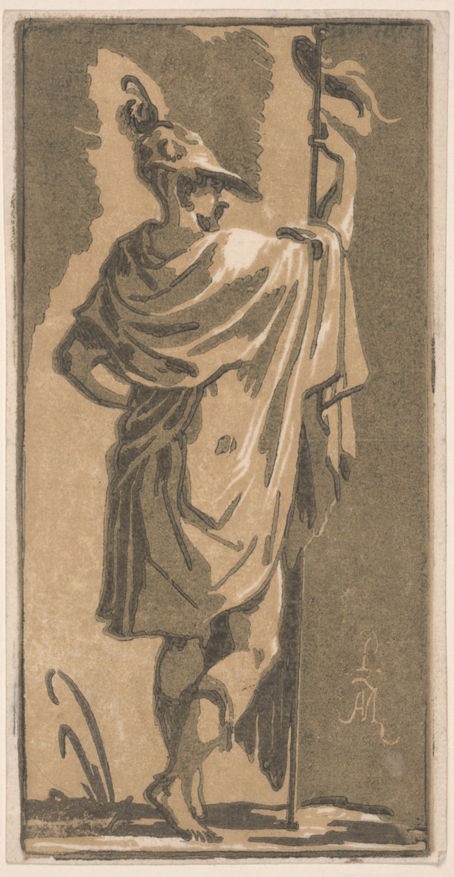 St. James (atrament na papierze) autorstwa Antonio Maria Zanetti