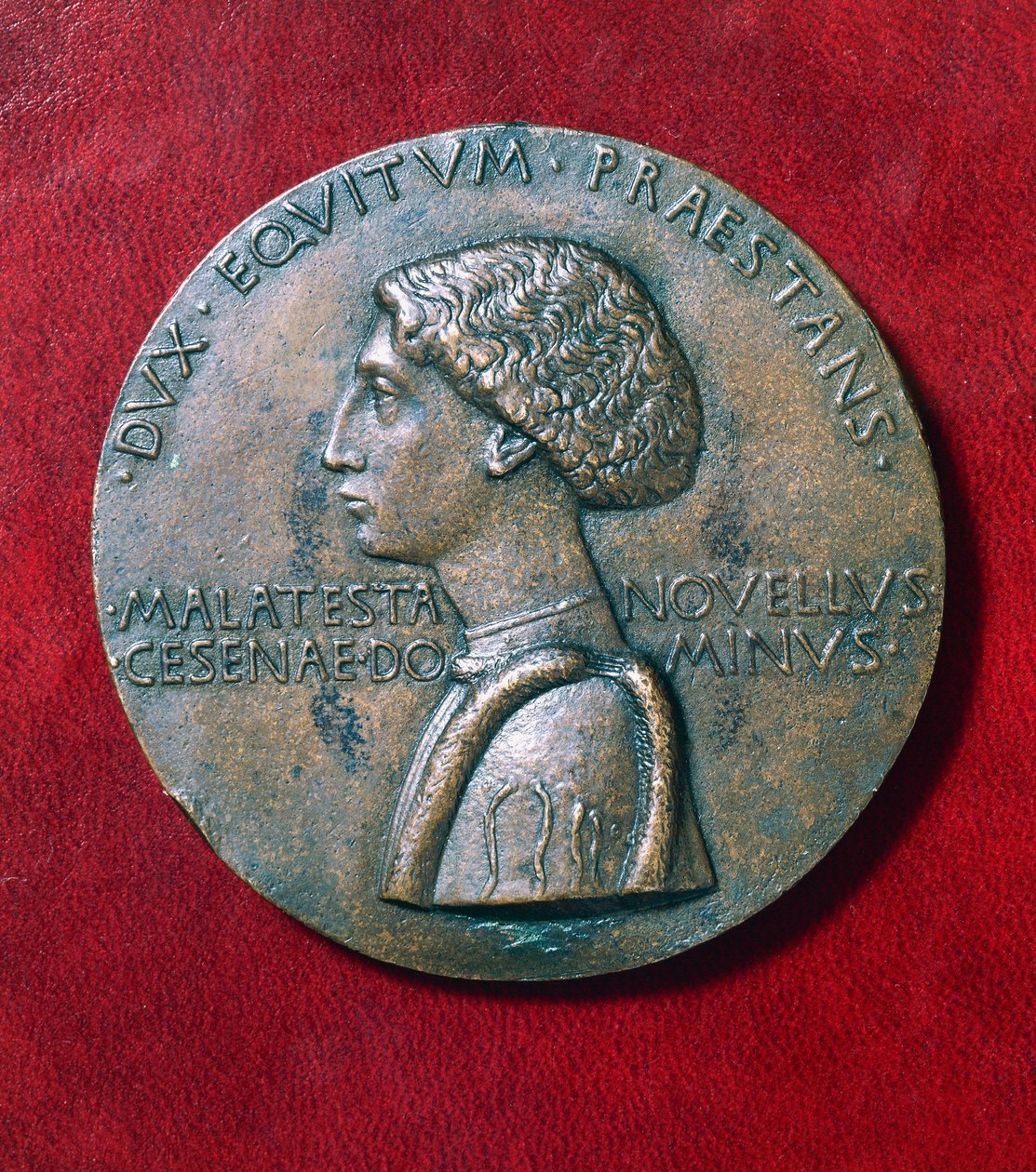 Medal Domenico Novello Malatesta (1418-1465) autorstwa Antonio Pisanello