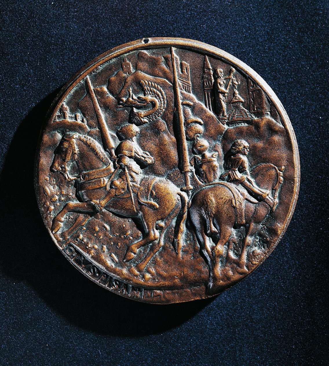 Medal Filippa Marii Viscontiego (1392-1447) autorstwa Antonio Pisanello