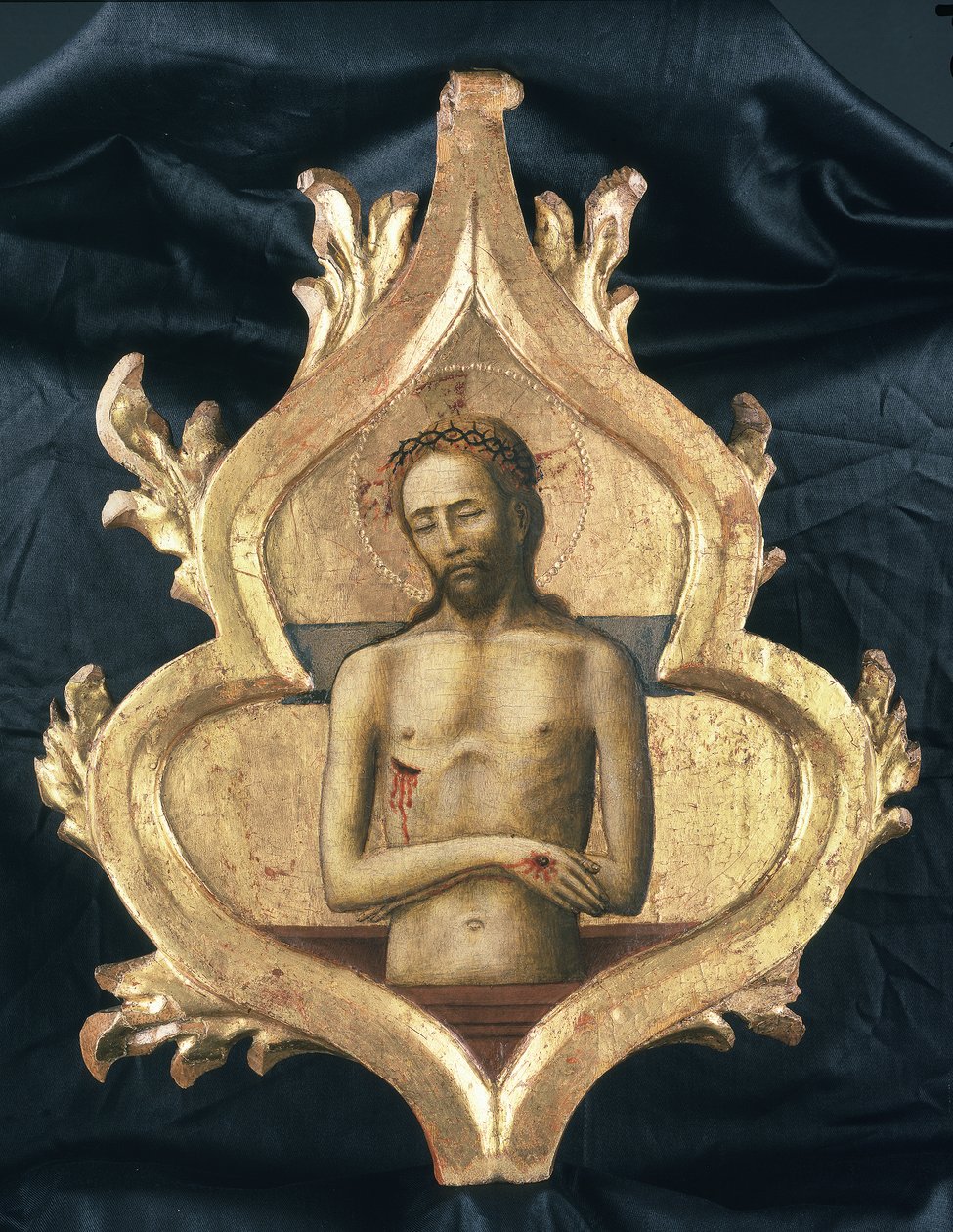 Martwy Chrystus (pieta) autorstwa Antonio Vivarini