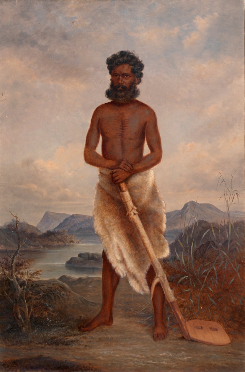 Australijczyk, ca. 1893. autorstwa Antonio Zeno Shindler