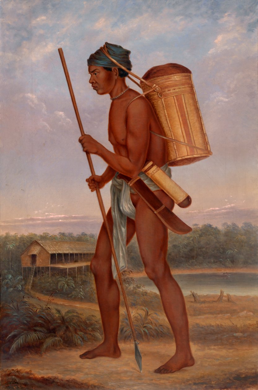 Diak Man, ca. 1893. autorstwa Antonio Zeno Shindler
