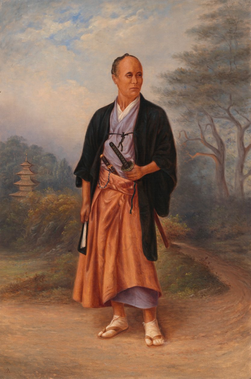 Japończyk, ca. 1893. autorstwa Antonio Zeno Shindler