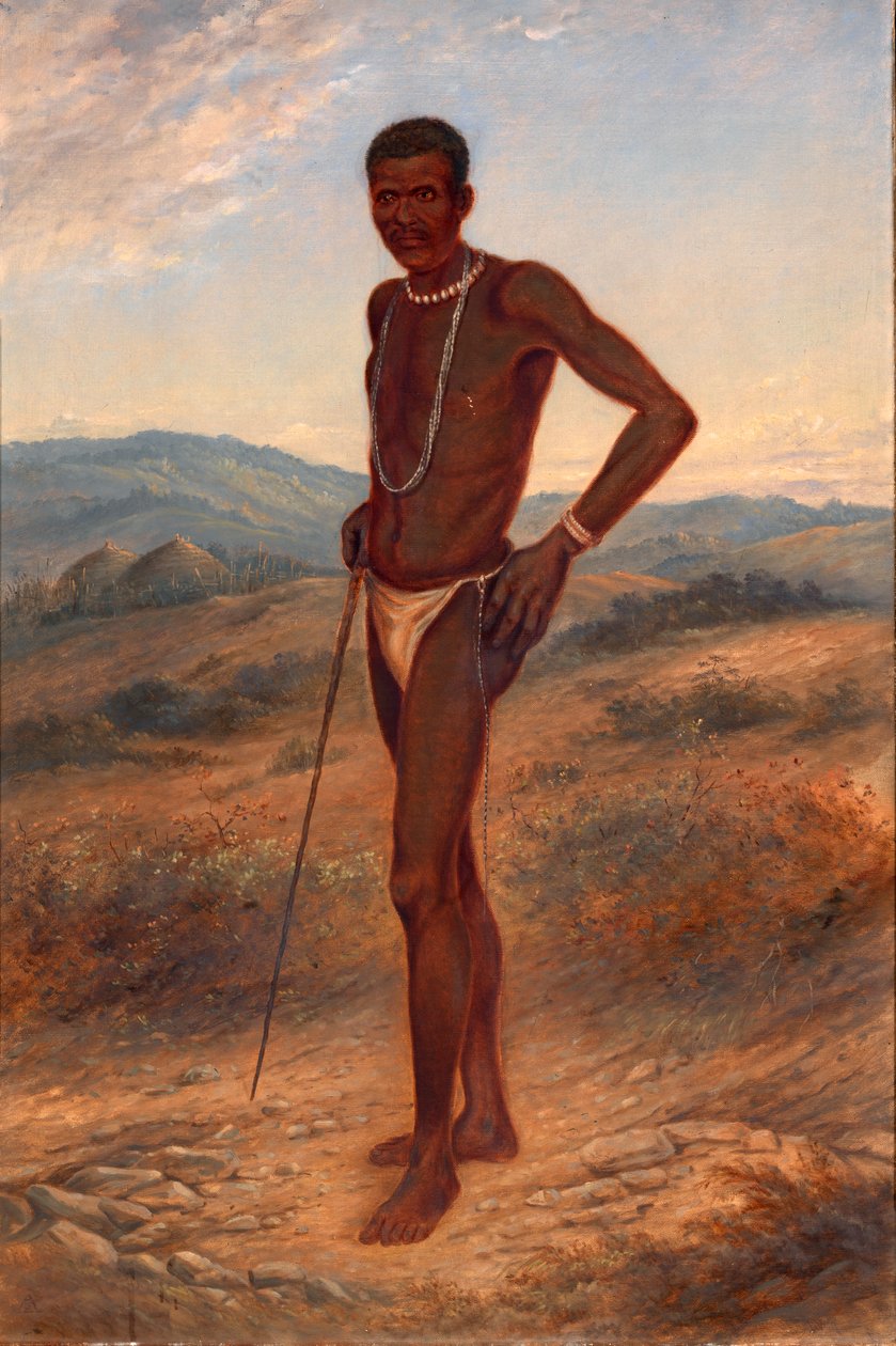 Kaffir, ca. 1893. autorstwa Antonio Zeno Shindler