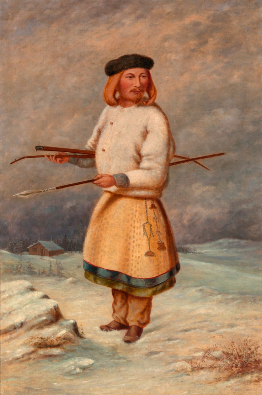 Litwin, ca. 1890-1899. autorstwa Antonio Zeno Shindler