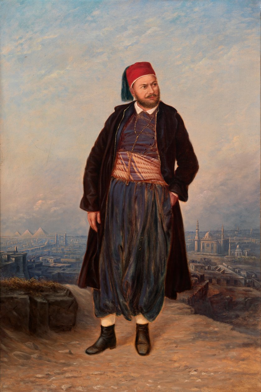 Współczesny Egipcjanin, ca. 1893. autorstwa Antonio Zeno Shindler