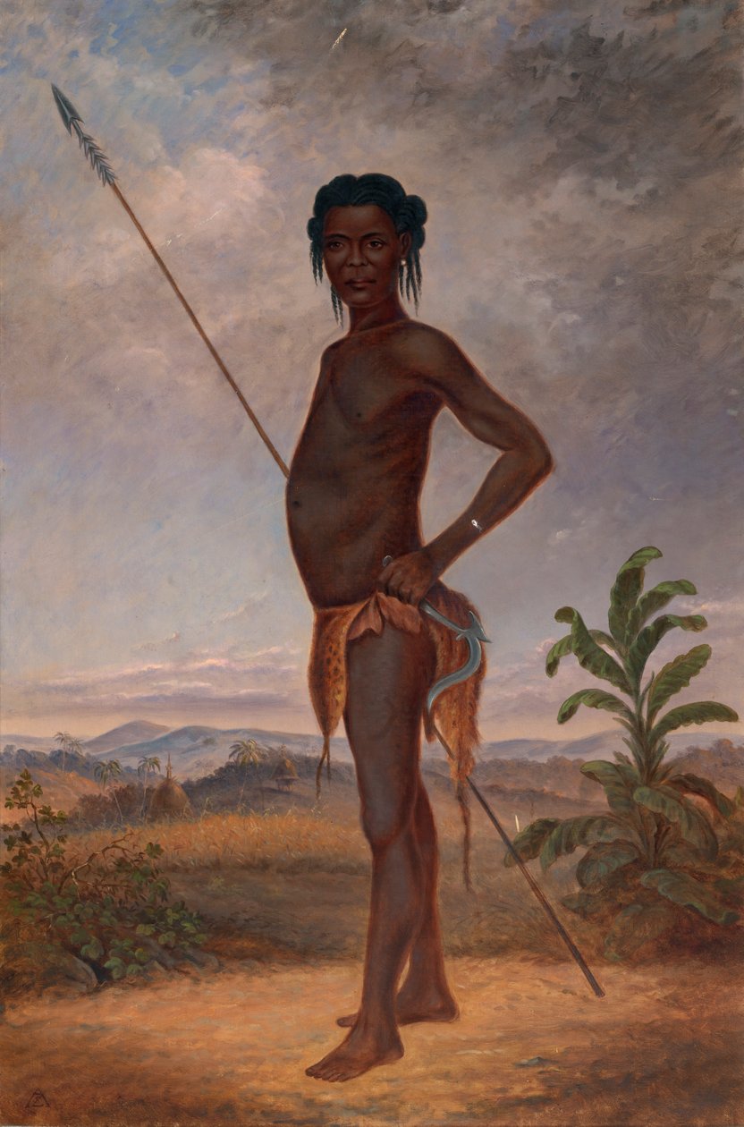 Matka-Matka Mężczyzna, ca. 1893. autorstwa Antonio Zeno Shindler
