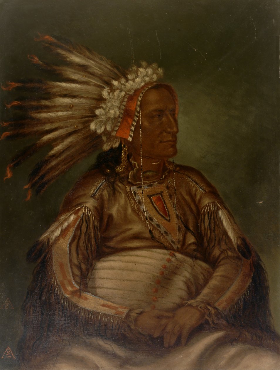 Walka Kill Red Plume, ca. 1887. autorstwa Antonio Zeno Shindler
