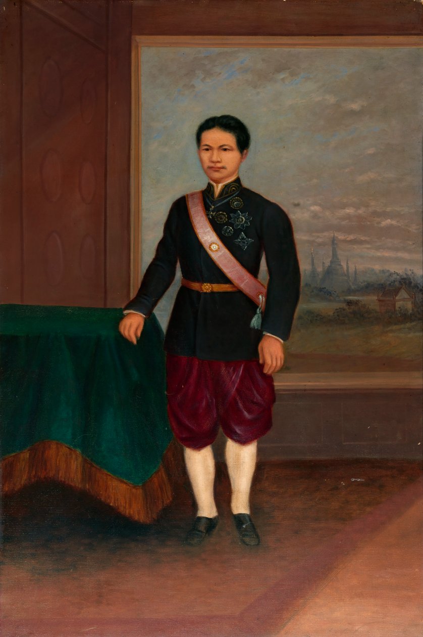Syjamski, ca. 1890-1899. autorstwa Antonio Zeno Shindler