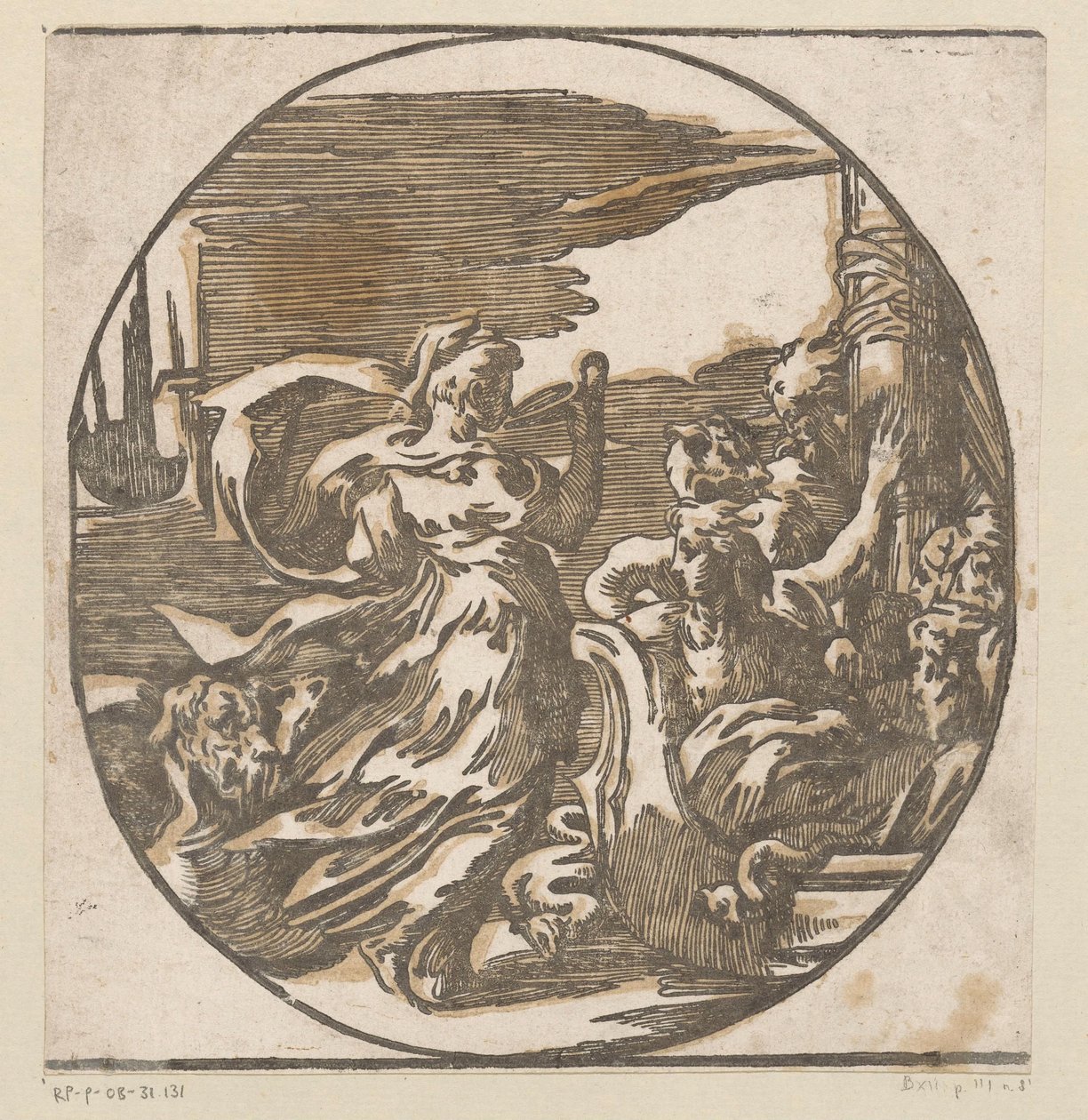 Circe picie autorstwa Antonio da Trento (possibly)