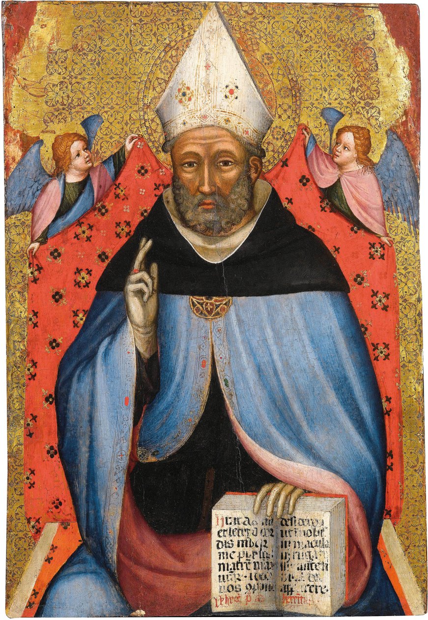 Św. Augustyn. autorstwa Antonio de Carro