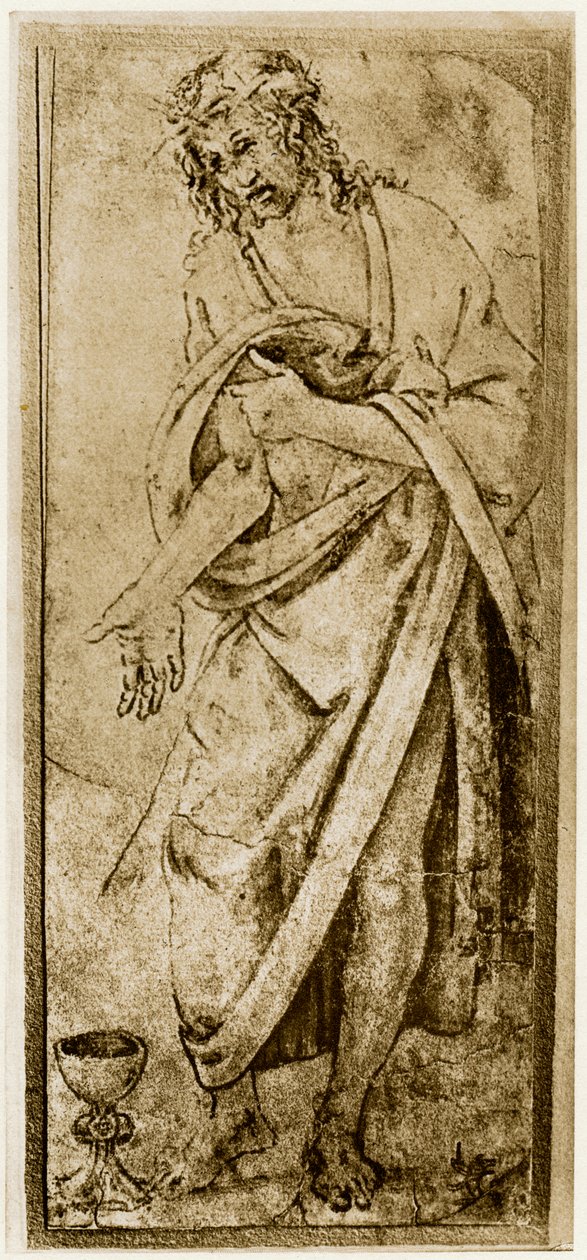 Chrystus i Kielich, 1913. autorstwa Antonio Pollaiuolo