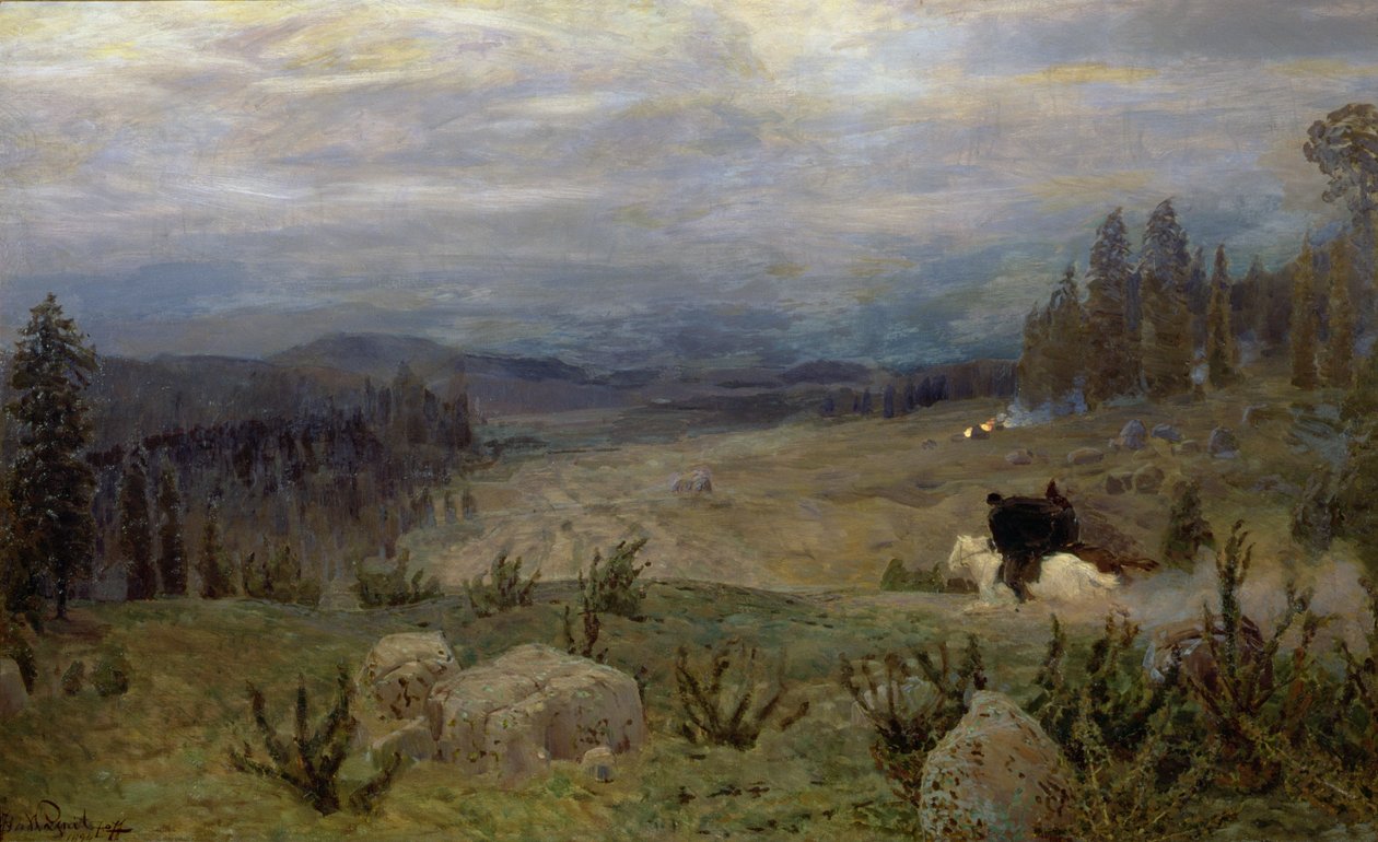 Syberia, 1894 autorstwa Apollinari Mikhailovich Vasnetsov