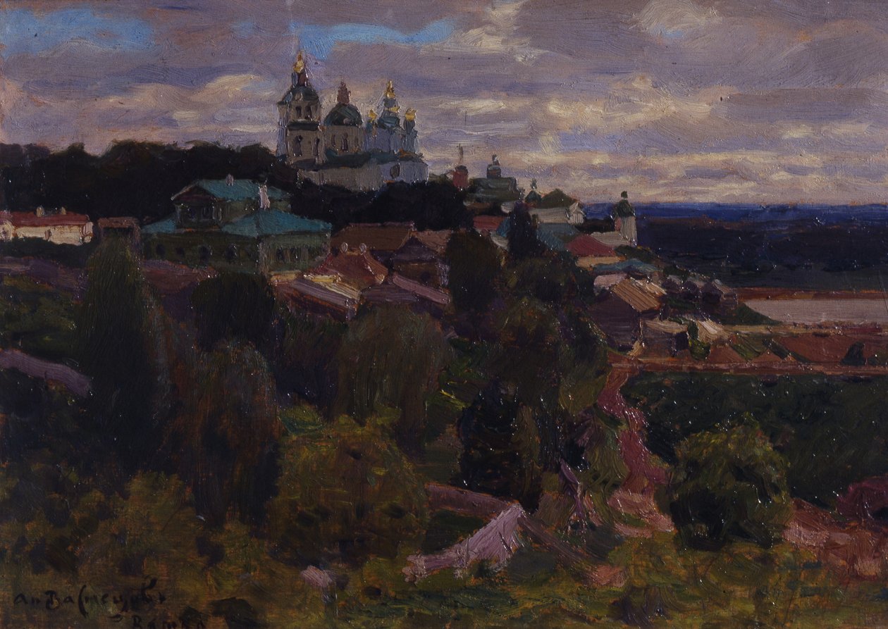 Katedra na Wiatce, 1916 r. autorstwa Apollinari Mikhailovich Vasnetsov