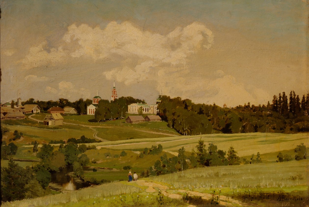 Majątek Achtyrka, 1880 autorstwa Apollinari Mikhailovich Vasnetsov