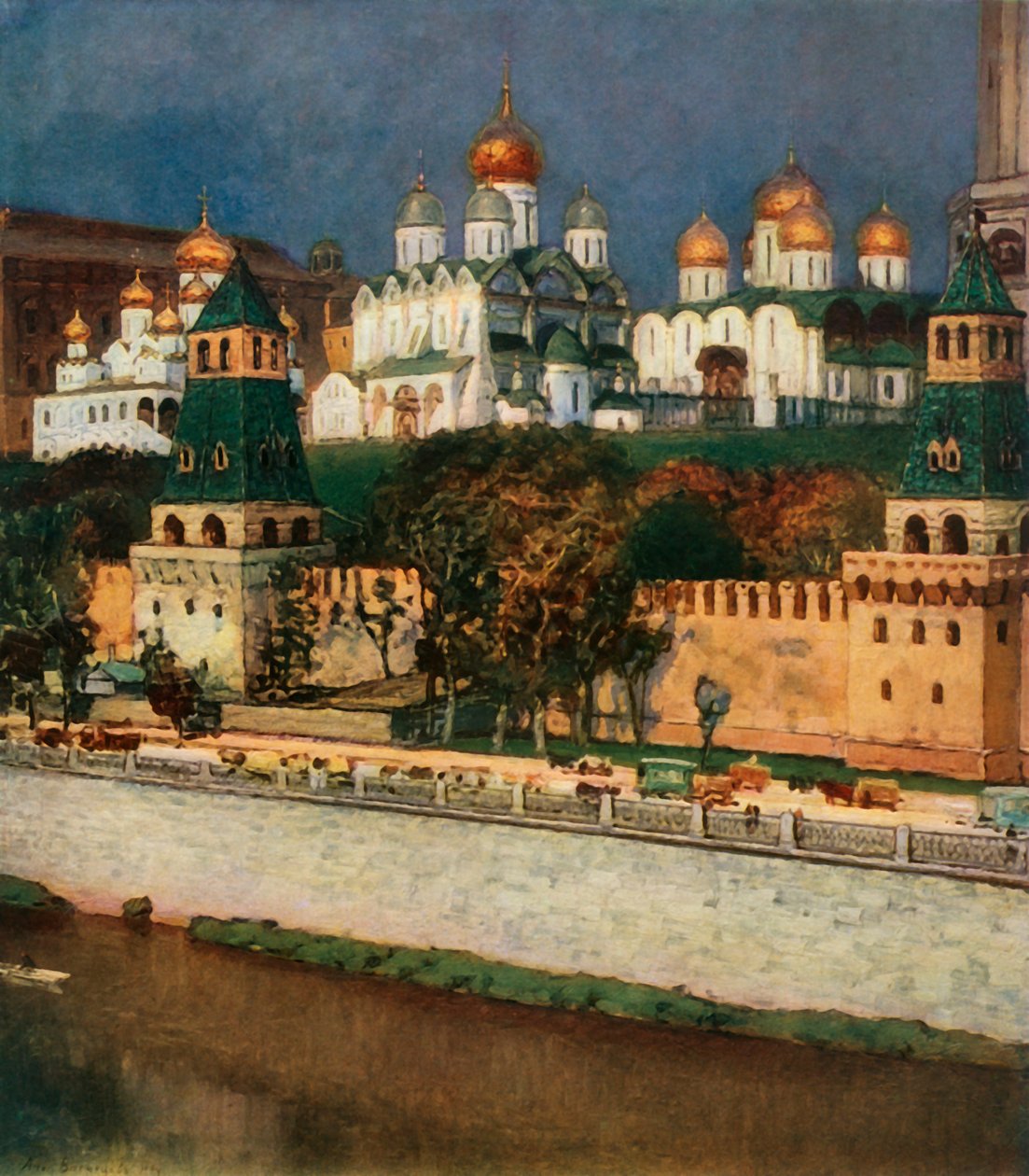 Kreml moskiewski, 1894, 1965. autorstwa Apollinari Mikhailovich Vasnetsov