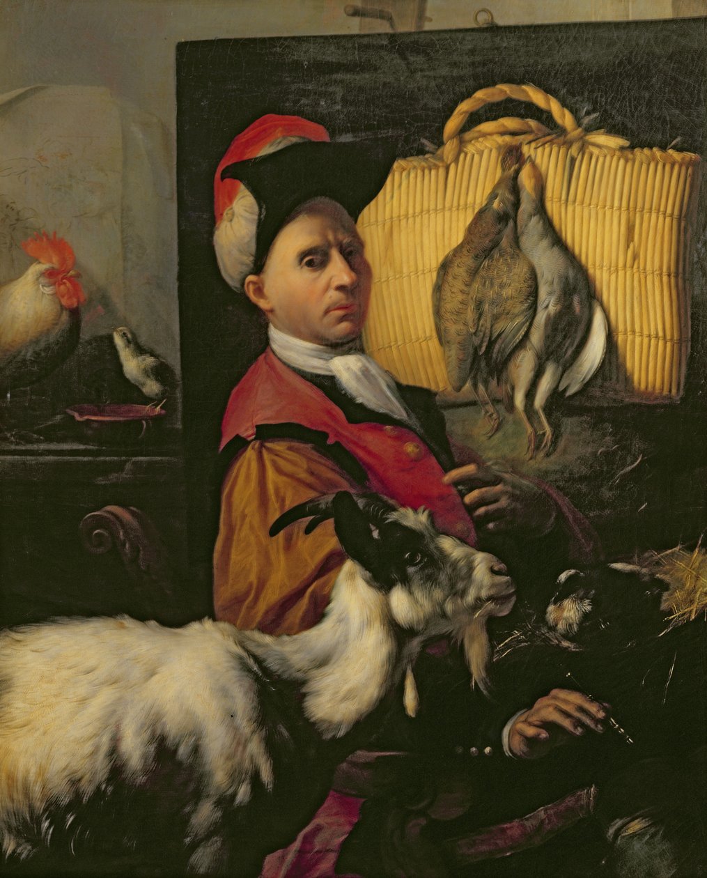 Autoportret, ok. 1713 autorstwa Arcangelo Resani