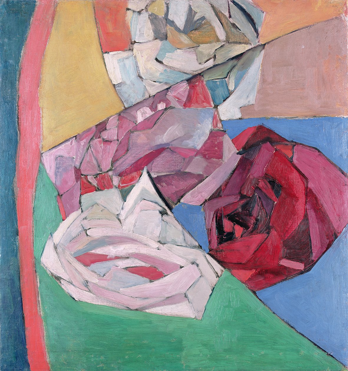 Kompozycja, ok. 1914-16 autorstwa Aristarkh Vasilievic Lentulov