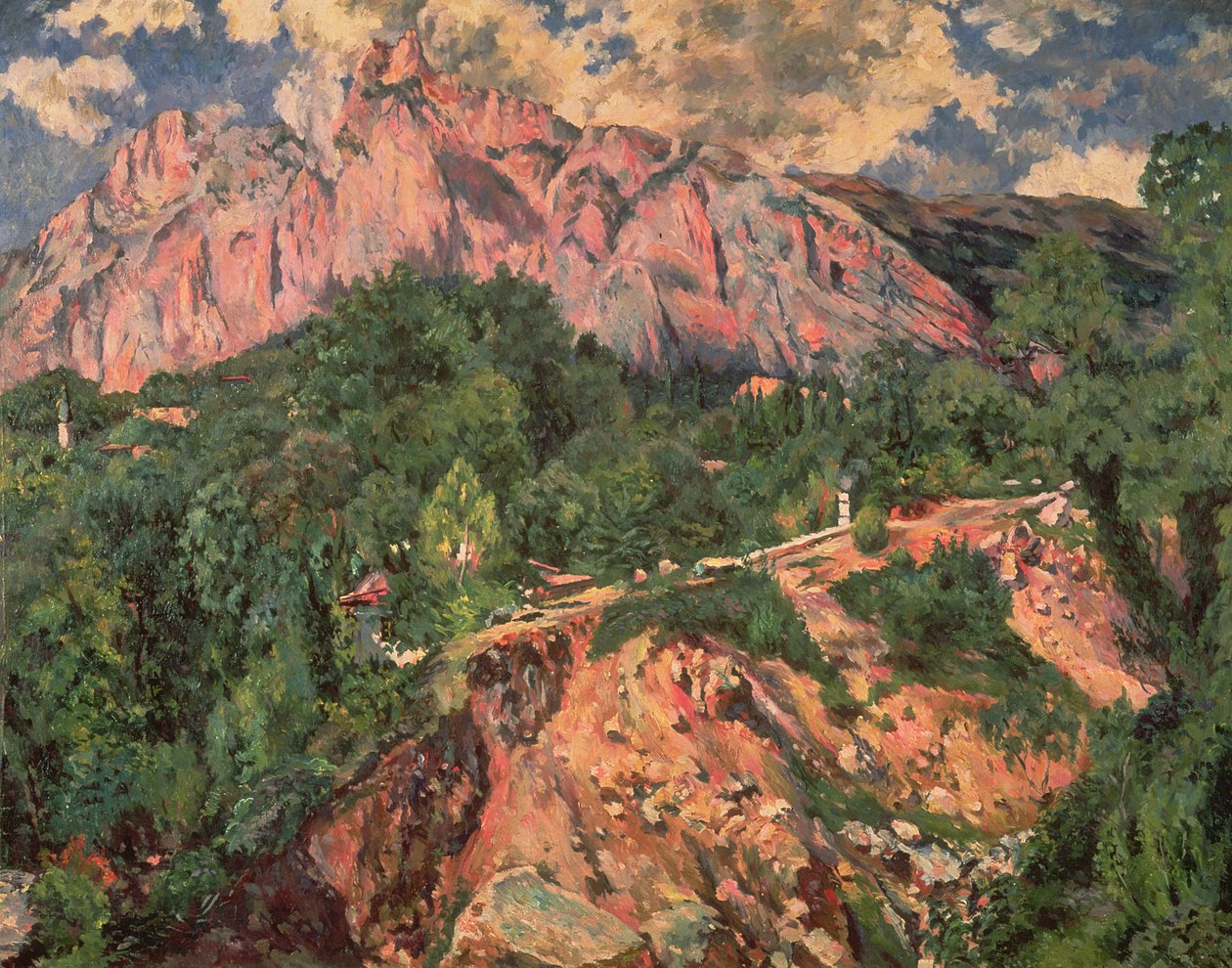Mt. Aj-Petri, 1926 autorstwa Aristarkh Vasilievic Lentulov