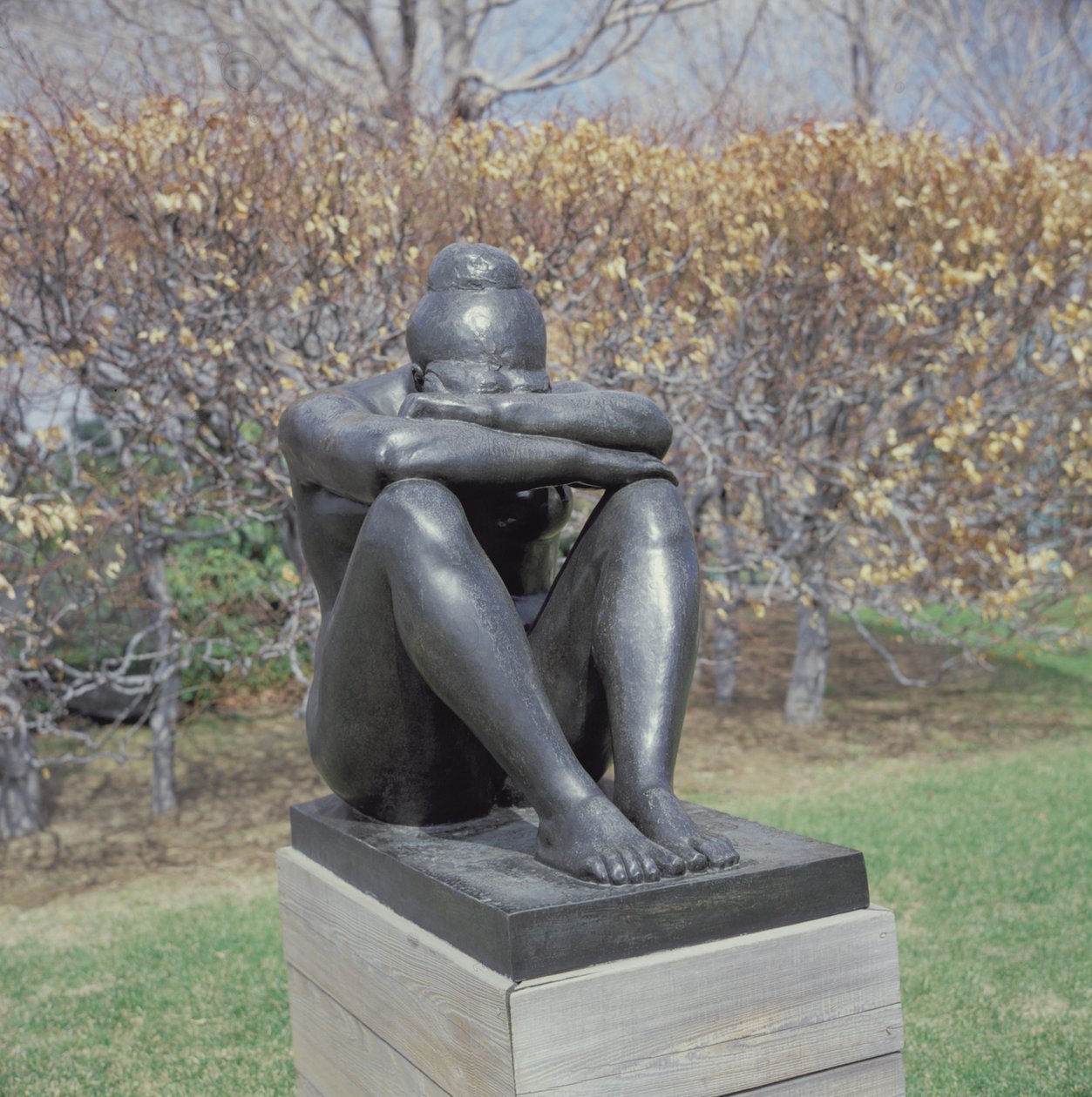 Noc, 1902-09 (brąz) autorstwa Aristide Maillol