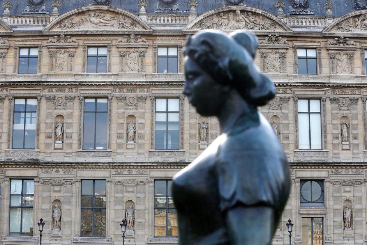 Jardin des Tuileries, Aristide Maillol, Pomone drapee autorstwa Aristide Maillol