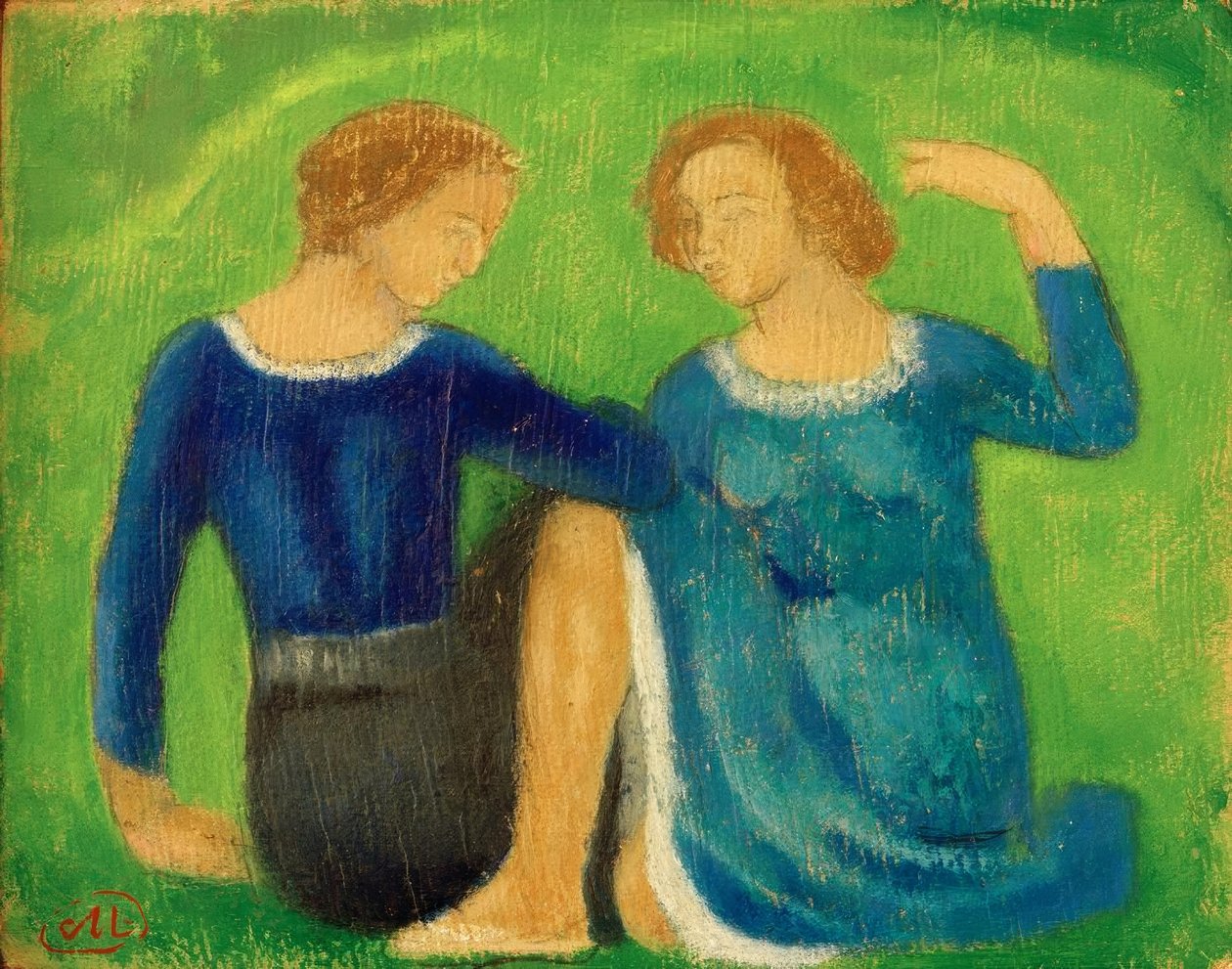 Les deux soeurs (Dwie siostry) autorstwa Aristide Maillol