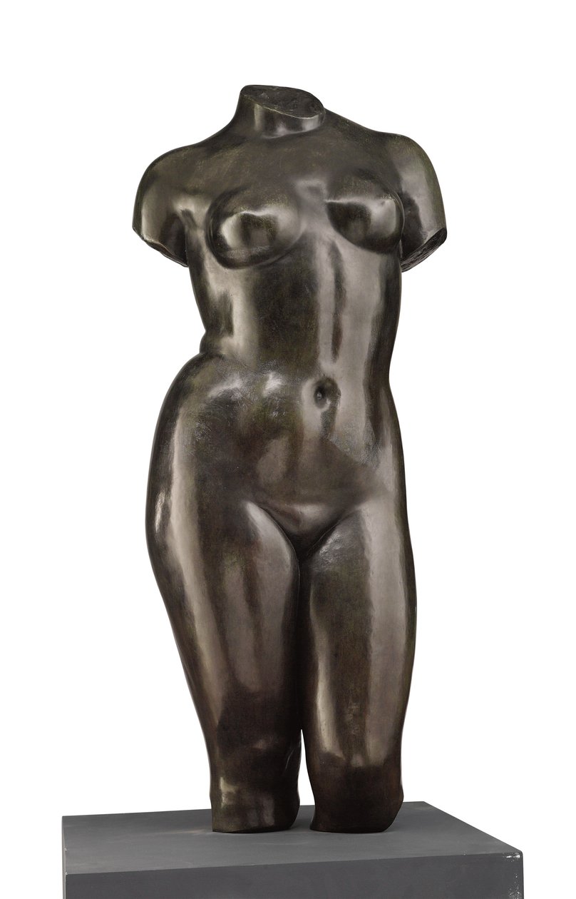 Tułów Wenus (widok z przodu) autorstwa Aristide Maillol