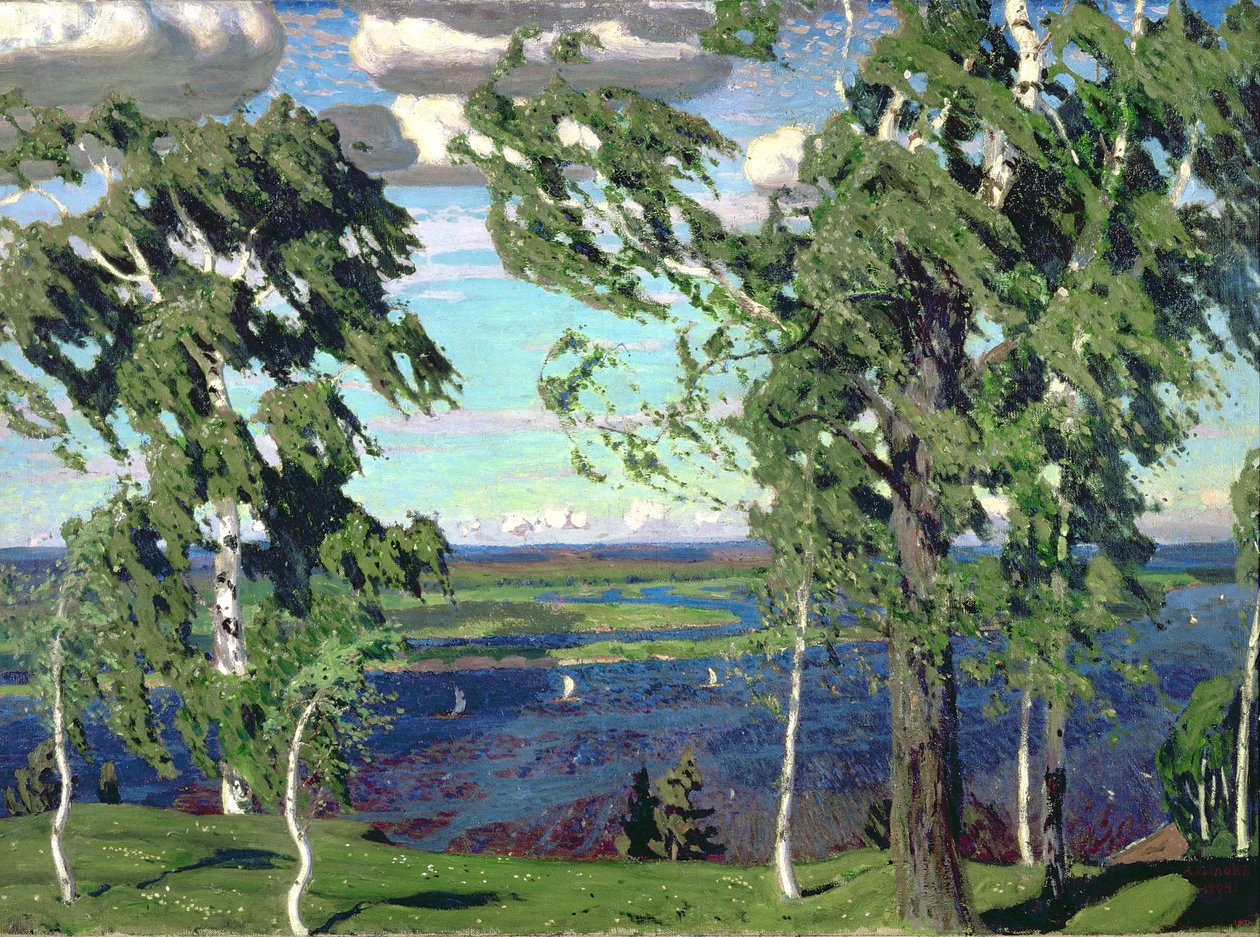 Zielona Sensacja, 1904 autorstwa Arkadij Aleksandrovic Rylov