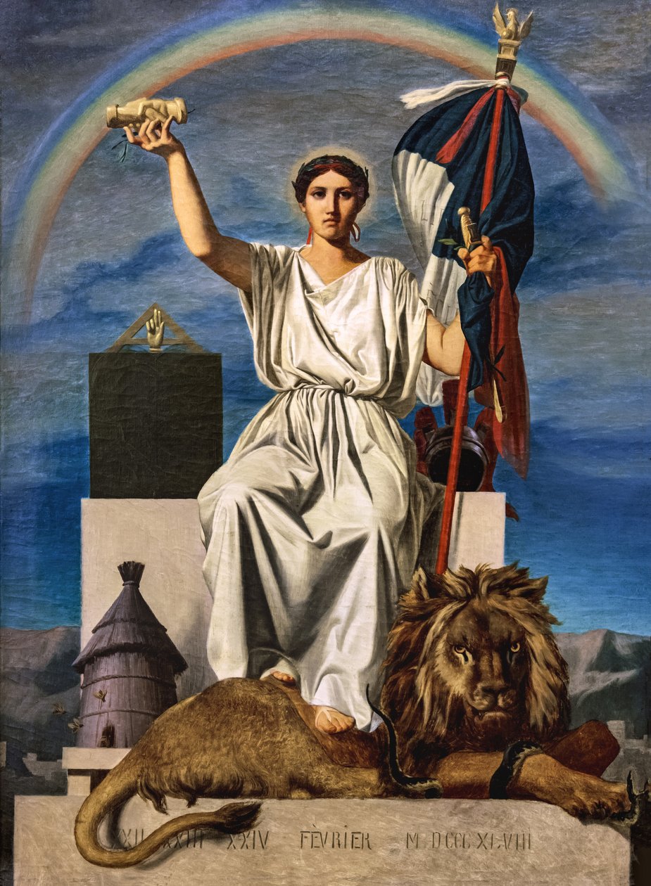 Republika, 1848. autorstwa Armand Cambon